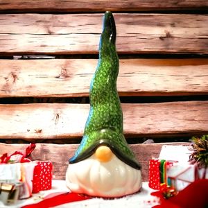Ikea Vinter  Decoration Santa Claus Green Tall Hat 7.5"